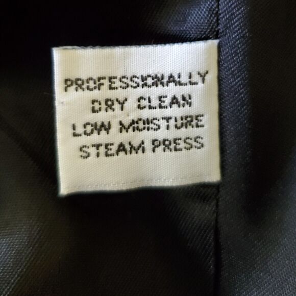 Jones New York Women's Black Wool Blazer Jacket Size 12 Made In USA - Picture 6 of 13